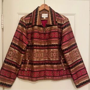 Women's Multicolor Patterned Jacket